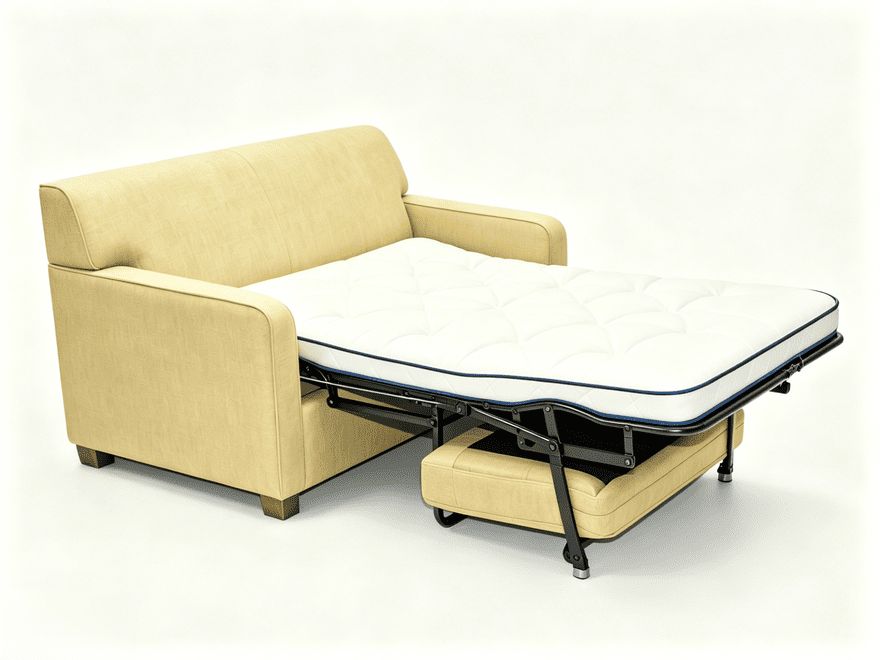 2 Fold Slats Sofa Bed Mechanism With Seat Cushion Stay(3963S#)