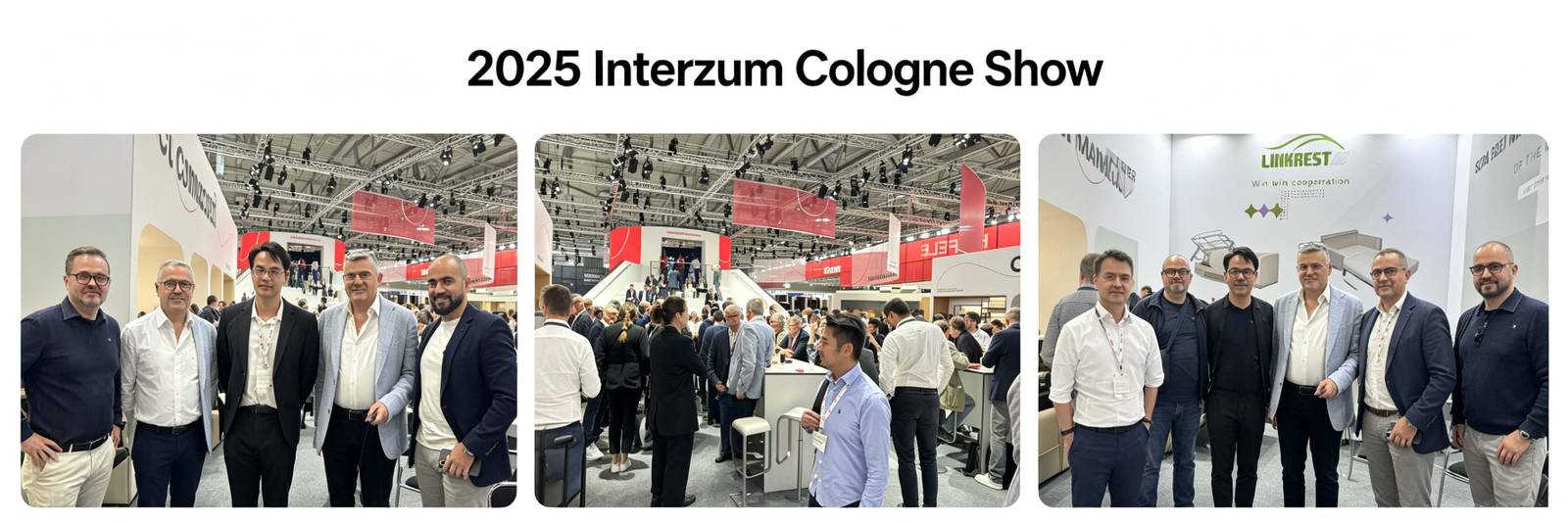 The Cologne International Woodworking Fair ended successfully, and the LINKREST booth was very popular.