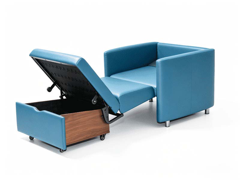 Features of the pull-out sofa bed