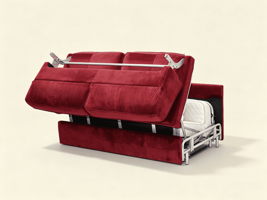 Luxury Contract Italian Style Sofa Bed Mechanism