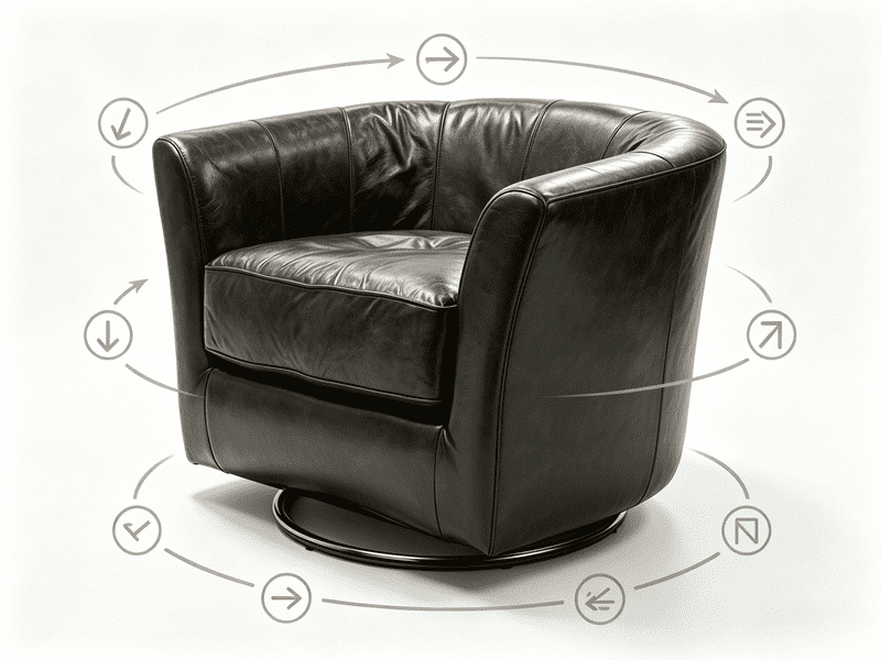 Rock Glider Swivel Chair Base